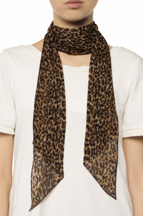 Leopard print neckerchief, zdjęcie 2 Leopard print neckerchief od Saint Laurent